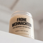 FROHE WEIHNACHTEN EINE UMARMUNG AUS DER FERNE | Weihnachtskerze, Weihnachtsgeschenk, Geschenk für Familie, Freunde, Partner, Fernbeziehung