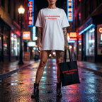 Good morning f*ckers Shirt mit Frontprint – Oversize Unisex T-Shirt aus 100% Baumwolle, Statement Streetwear, Geschenkidee