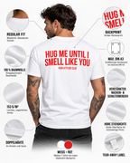 AFTER SEX T-SHIRT – Unisex Statement T-Shirt Weiß mit rotem Backprint | freches Erwachsenen Sprüche Shirt