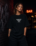 I WISH ALL MY PROBLEMS WERE AS SMALL AS MY BOOBS | Oversize Shirt Unisex mit Frontprint, Statement Shirt aus Bio-Baumwolle
