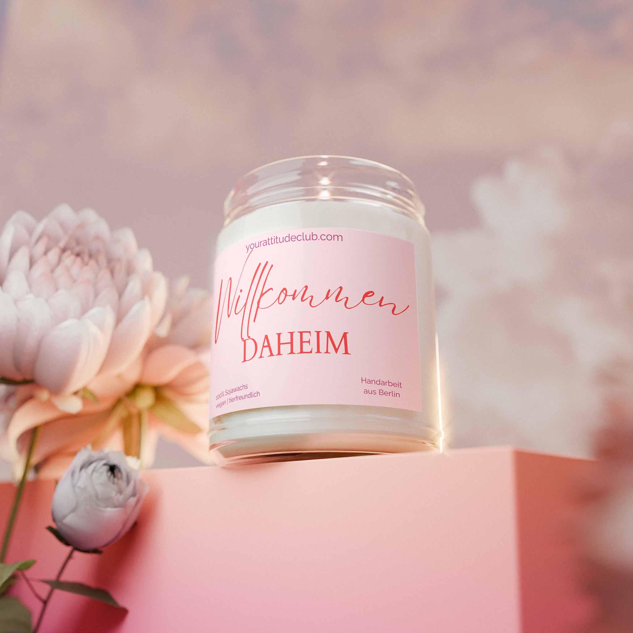 Geschenk Kerze von Your Attitude Club. Perfekt für Freunde, Familie, Kollegen und Partner.