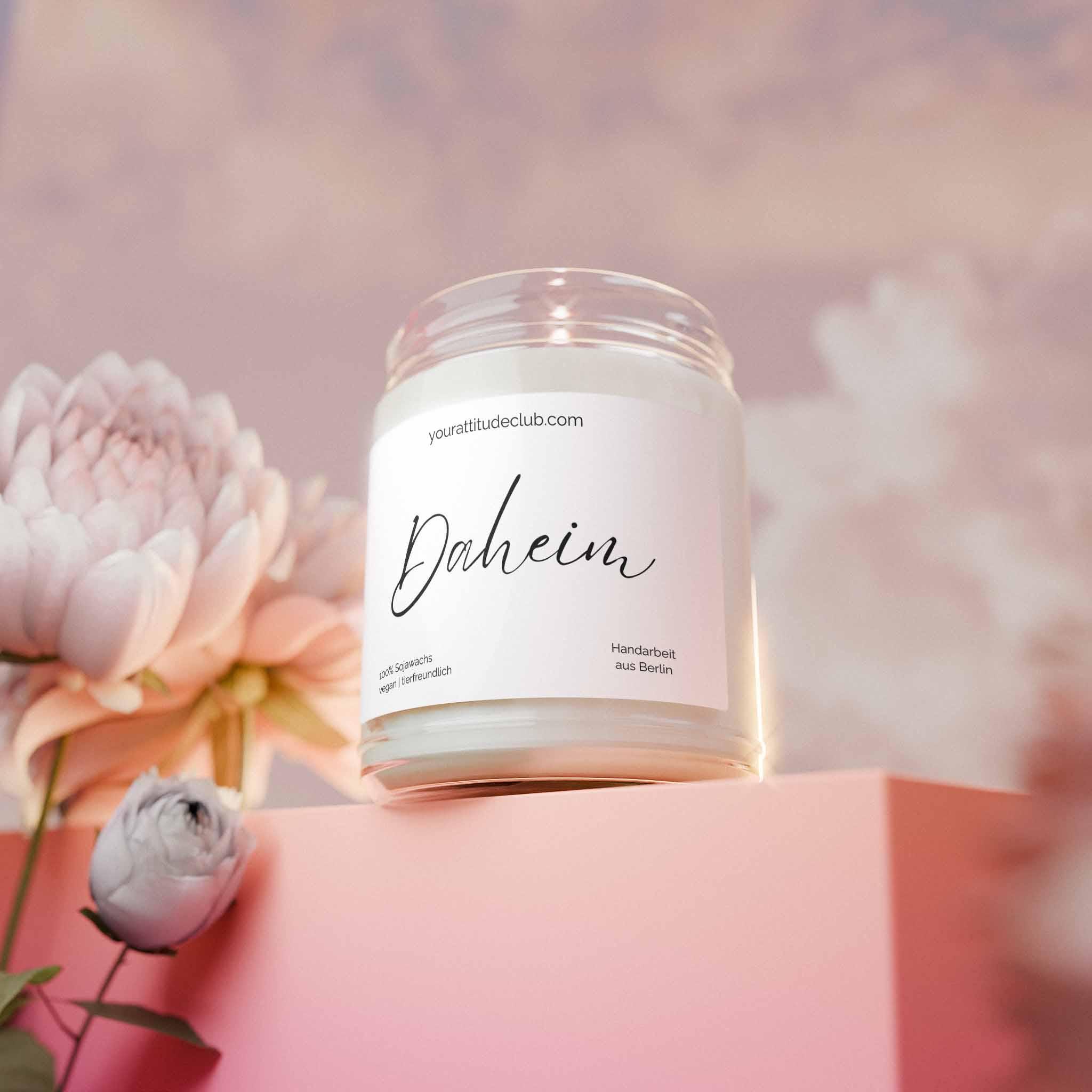 Geschenk Kerze von Your Attitude Club. Perfekt für Freunde, Familie, Kollegen und Partner.