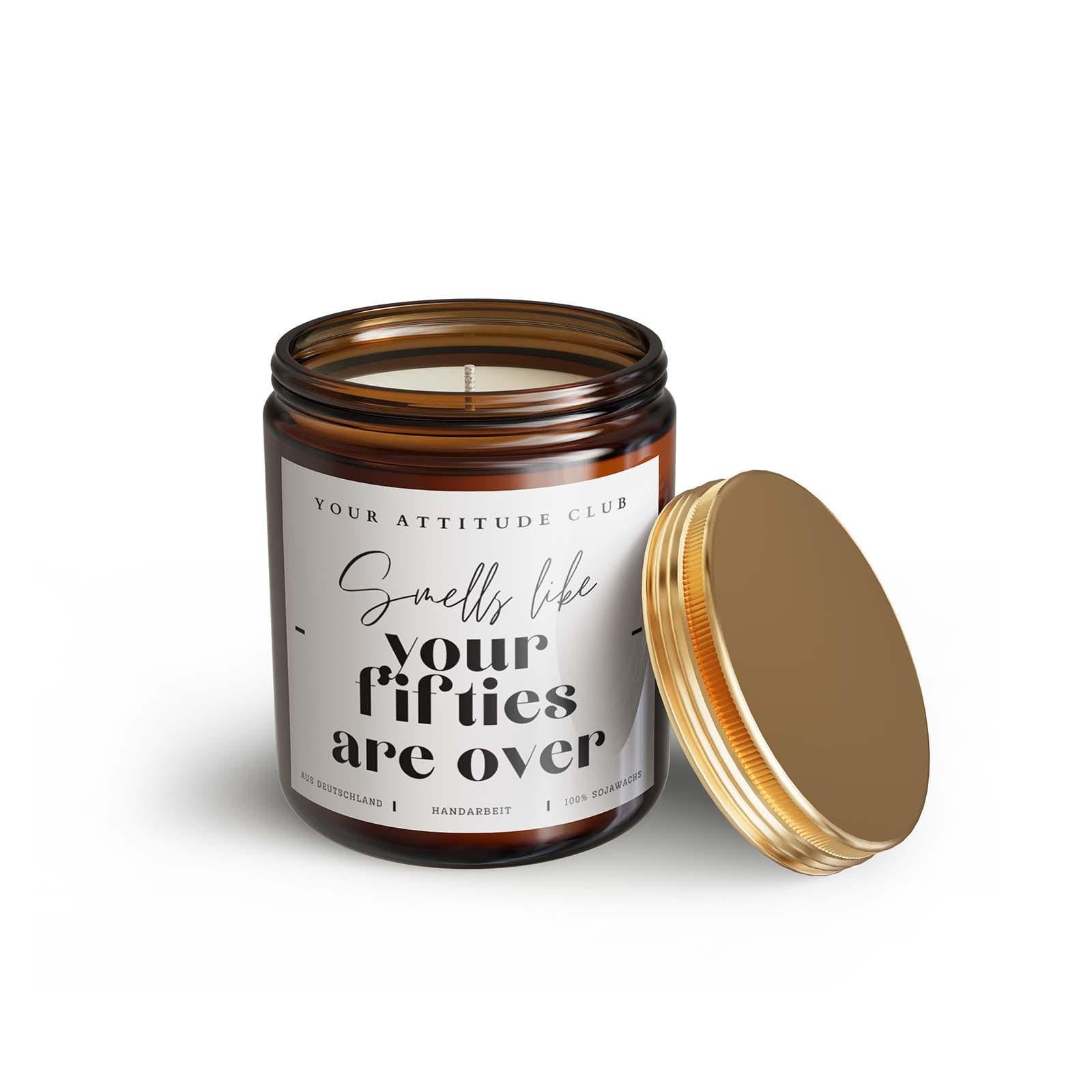 Geschenk Kerze von Your Attitude Club. Perfekt für Freunde, Familie, Kollegen und Partner.