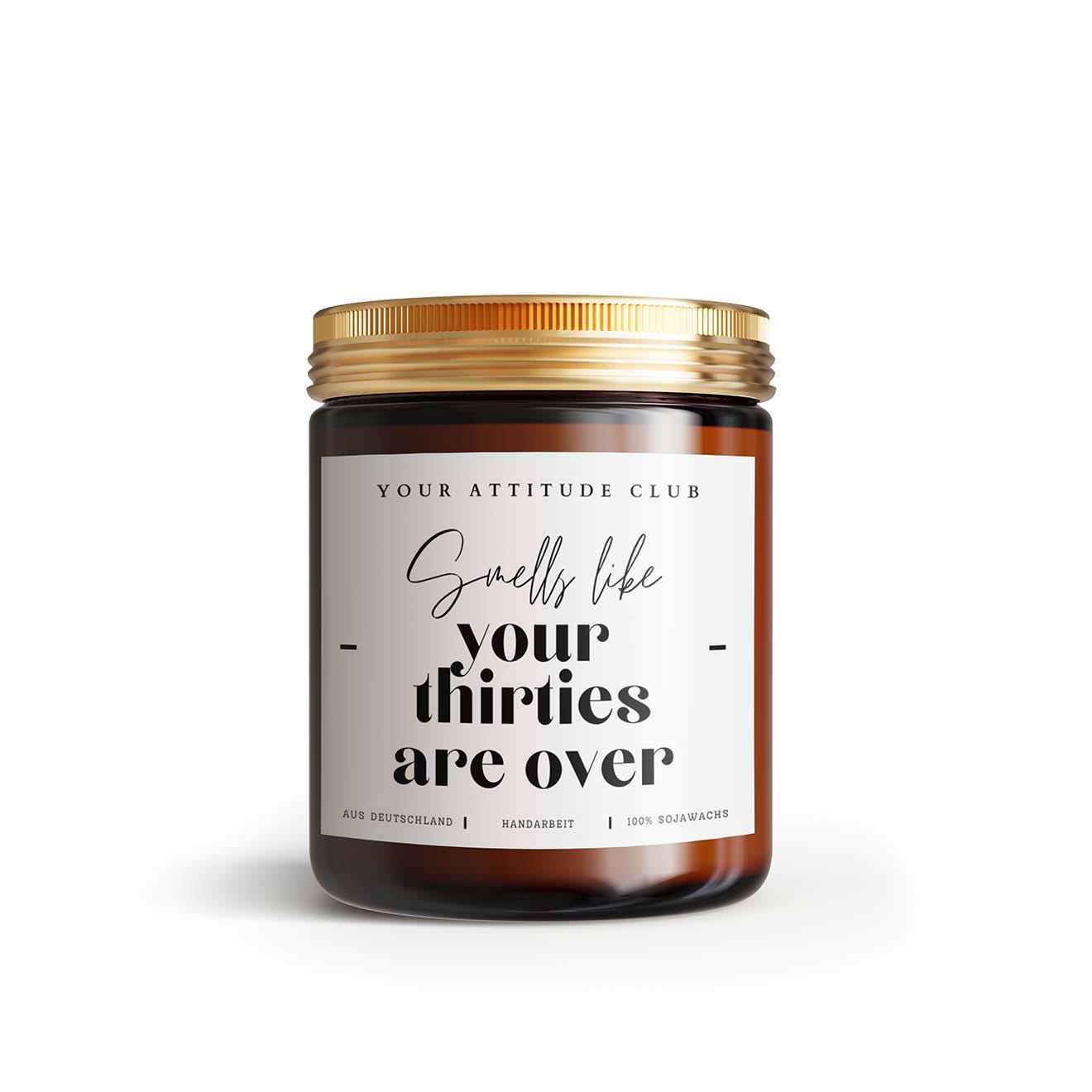 Geschenk Kerze von Your Attitude Club. Perfekt für Freunde, Familie, Kollegen und Partner.