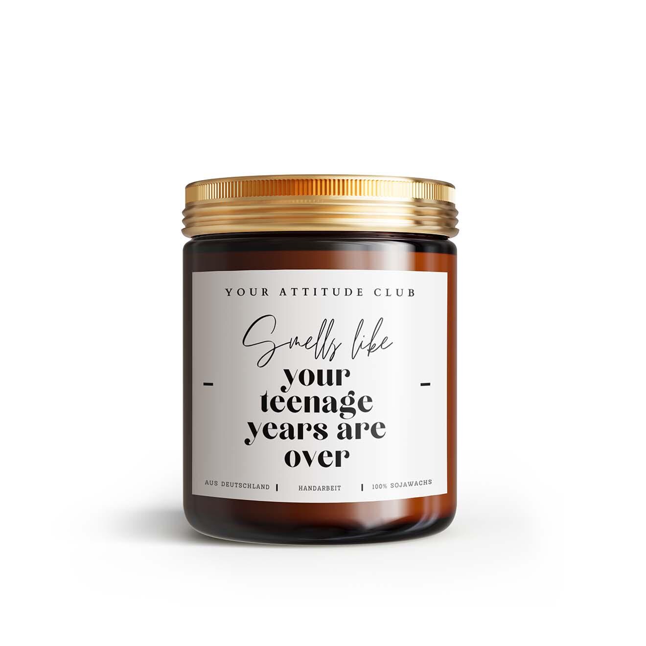 Geschenk Kerze von Your Attitude Club. Perfekt für Freunde, Familie, Kollegen und Partner.