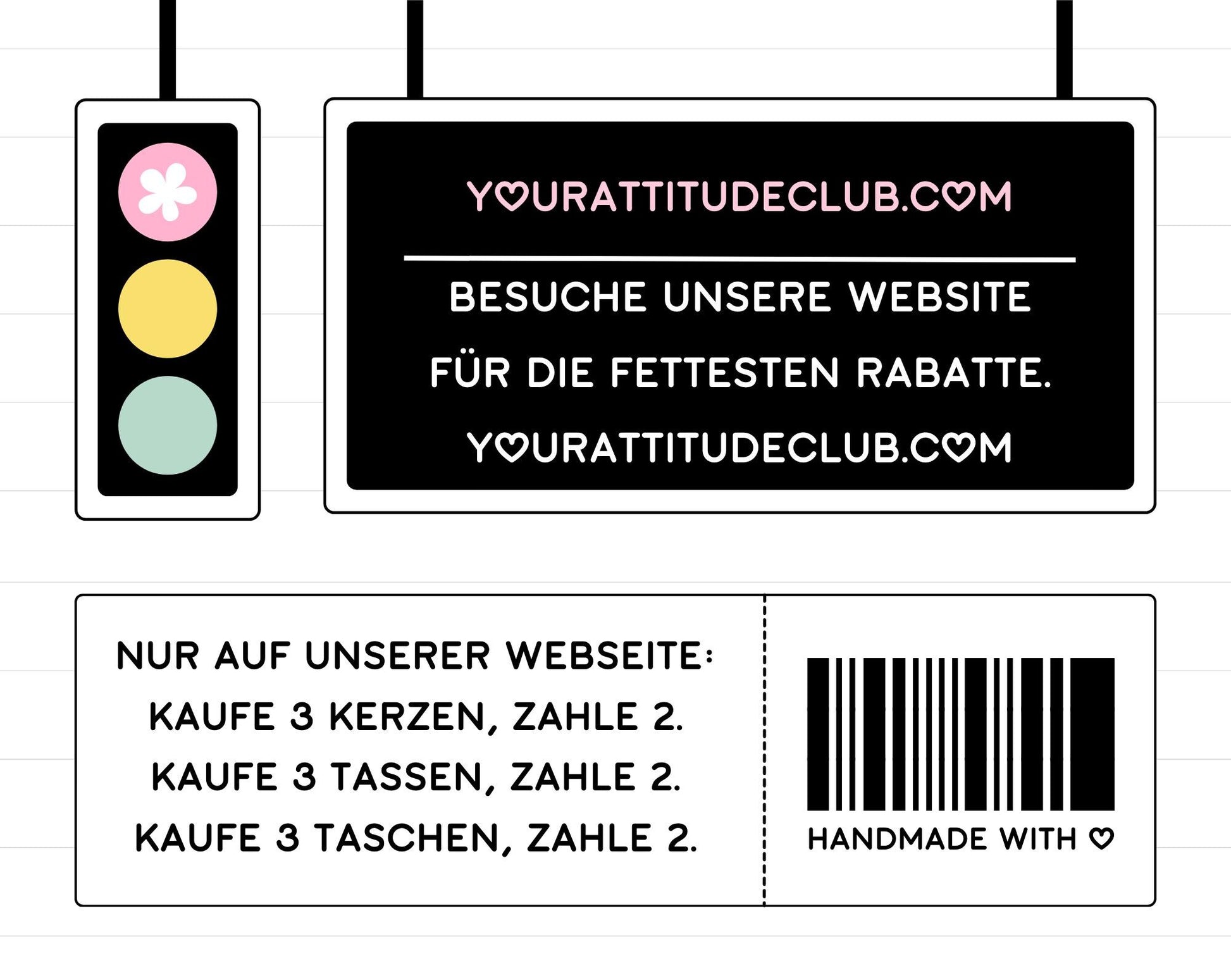 Geschenk Kerze von Your Attitude Club. Perfekt für Freunde, Familie, Kollegen und Partner.