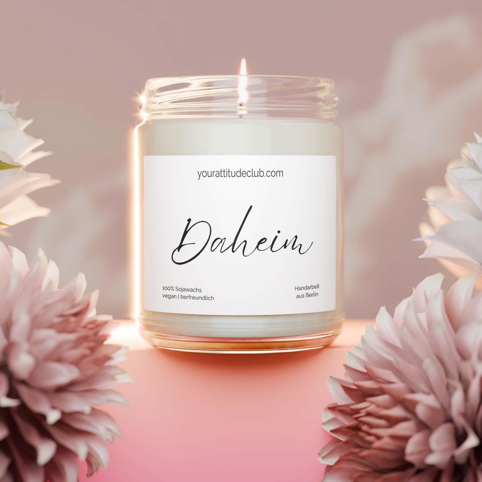 Geschenk Kerze von Your Attitude Club. Perfekt für Freunde, Familie, Kollegen und Partner.