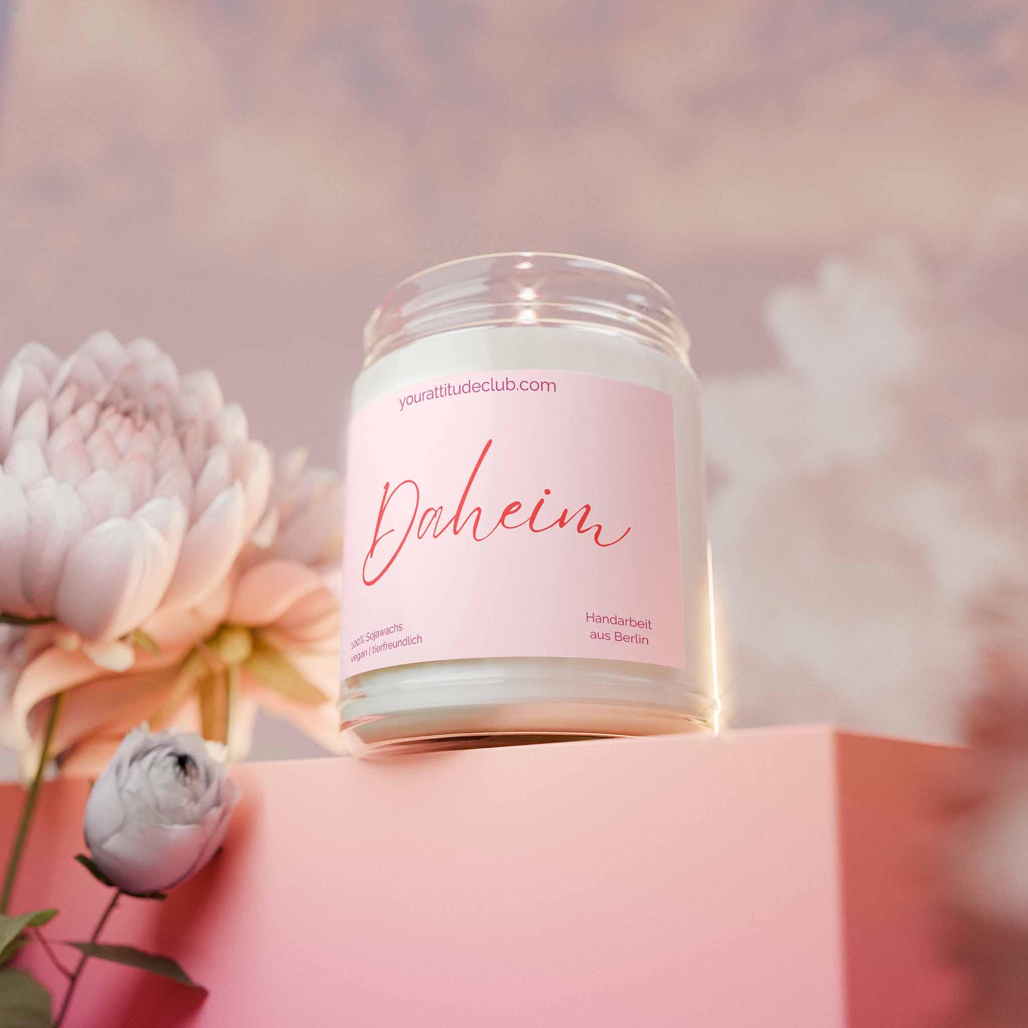 Geschenk Kerze von Your Attitude Club. Perfekt für Freunde, Familie, Kollegen und Partner.