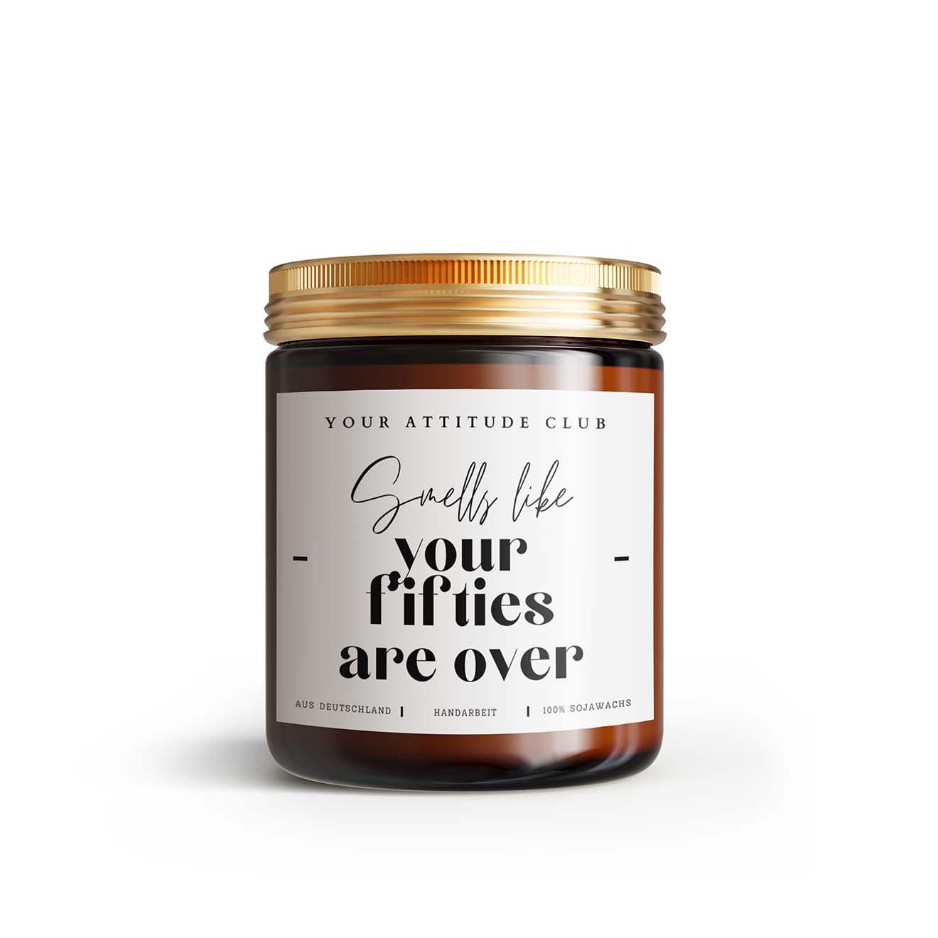 Geschenk Kerze von Your Attitude Club. Perfekt für Freunde, Familie, Kollegen und Partner.