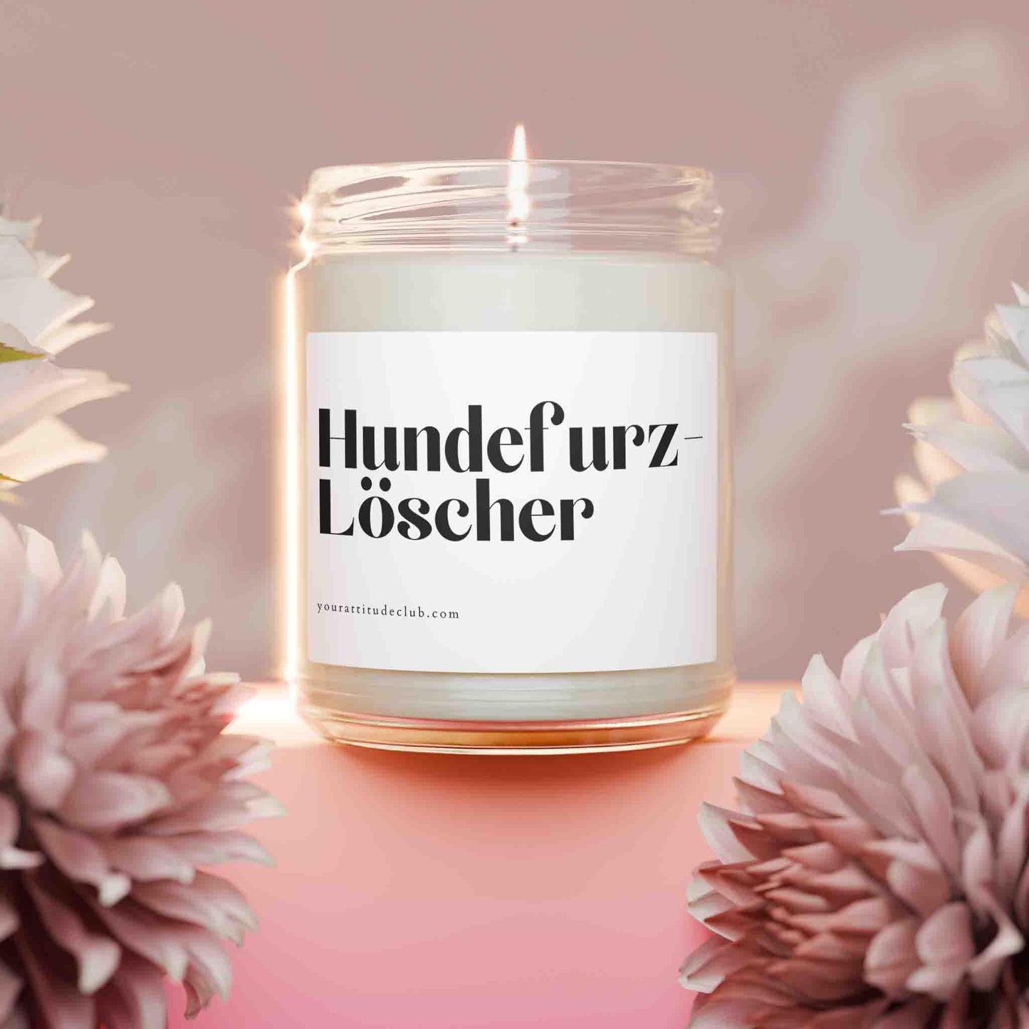 Geschenk Kerze von Your Attitude Club. Perfekt für Freunde, Familie, Kollegen und Partner.