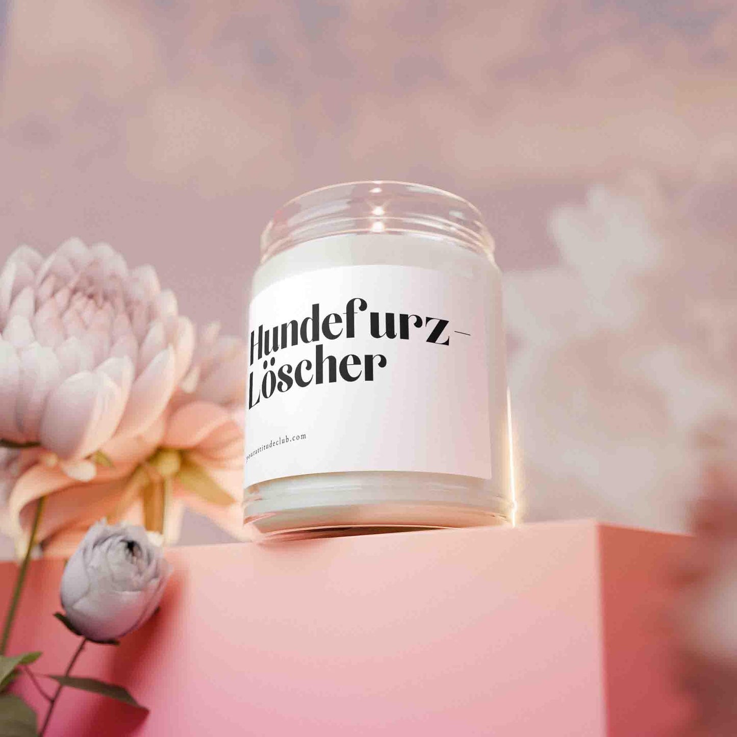 Geschenk Kerze von Your Attitude Club. Perfekt für Freunde, Familie, Kollegen und Partner.