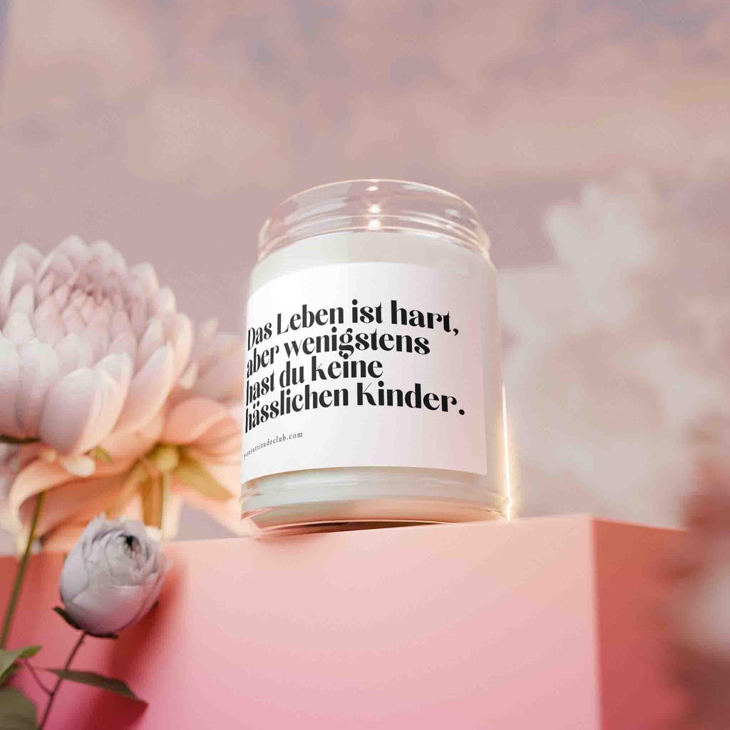 Geschenk Kerze von Your Attitude Club. Perfekt für Freunde, Familie, Kollegen und Partner.