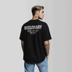 Missionary So We Can Keep Arguing Oversize Herren T Shirt Bio Baumwolle Schwarz Statement Shirt Premium Streetweart