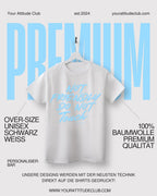Not Friendly Do Not Touch – Oversize Unisex Shirt Aus Bio Baumwolle | Statement T Shirt Damen Herren | Premium Oversize