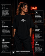 IN MY SOURDOUGH ERA | Oversize Shirt Unisex mit Frontprint, Statement Shirt aus Bio-Baumwolle