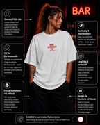 IN MY SOURDOUGH ERA | Oversize Shirt Unisex mit Frontprint, Statement Shirt aus Bio-Baumwolle