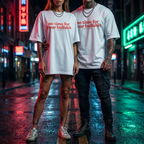 No time for your bullshit Shirt mit Frontprint – Oversize Unisex T-Shirt aus 100% Baumwolle, Statement Streetwear, Geschenkidee