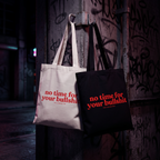 No time for your bullshit Shirt mit Frontprint – Oversize Unisex T-Shirt aus 100% Baumwolle, Statement Streetwear, Geschenkidee