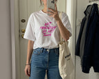 NOT FRIENDLY DO NOT TOUCH – Oversized Unisex Organic Cotton Shirt | Statement T-Shirt Women Men | Premium Oversized