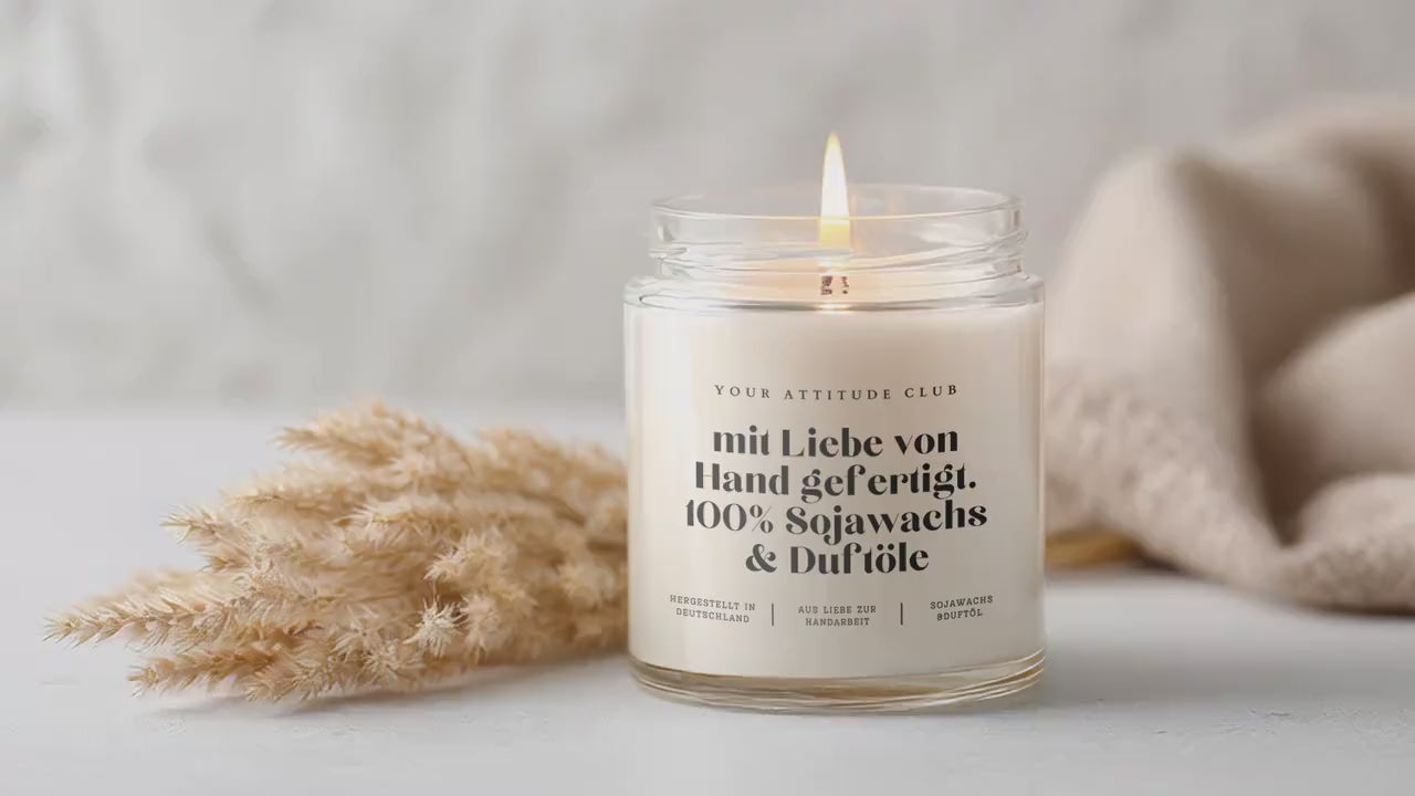 Koks & Nutten Kerze im Glas Geschenk für Partner Freunde Kollegen Familie Weihnachten Muttertag Geburtstag Geschenkidee