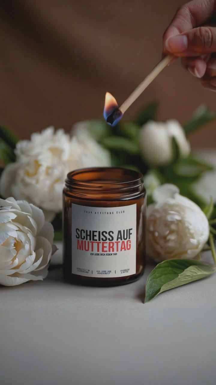 Scheiß auf Muttertag - Ich liebe dich Jeden Tag! & Glück ist, dich als Mutter zu haben! & Gut gemacht Mama! Ich bin toll geworden!