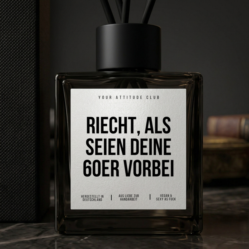 Riecht, als seien deine 60er vorbei | Duftdiffusor Geschenk