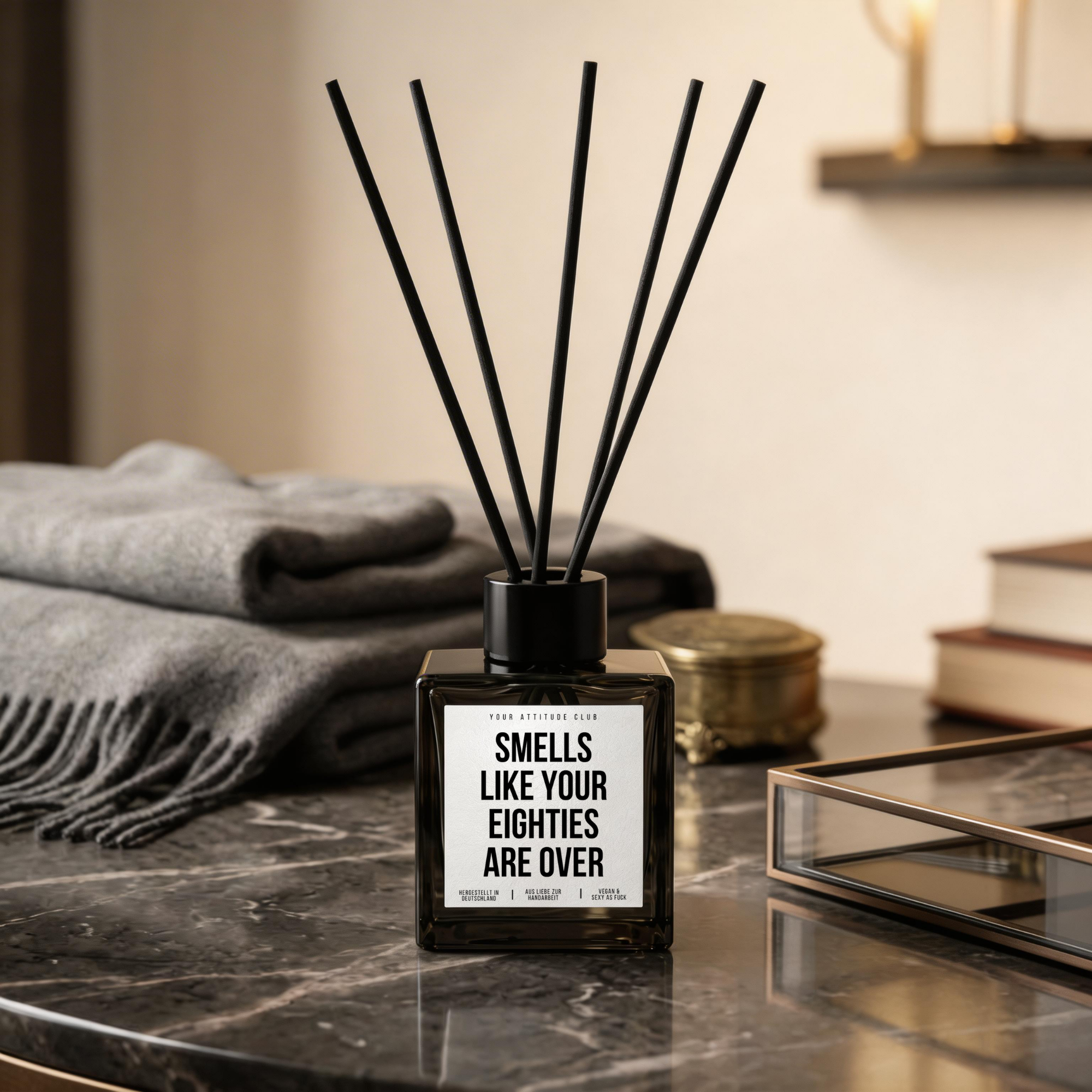 Smells like your eighties are over | Diffusor Geschenk Duft
