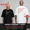 O Tannenbaum, wie nervig sind die Gäste. – Weihnachts-Shirt Oversize wahlweise mit Frontprint oder Backprint
