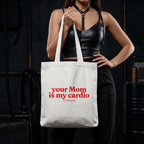 Your Mom is my cardio Shirt mit Frontprint – Oversize Unisex T-Shirt aus 100% Baumwolle, freches Statement Streetwear